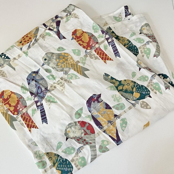 Cost Plus World Market Other - World Market Collingswood Shower Curtain birds on tree limb fabric 72x72